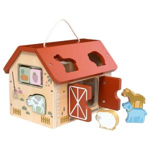 Opakowanie Drewniany domek farmerski Montessori