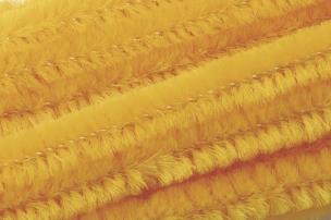 Opakowanie Drucik oplatany 50cm ciemnożółty 10szt