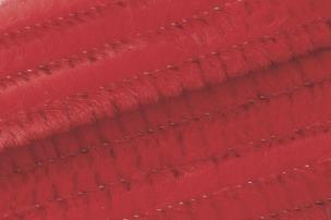 Opakowanie Drucik oplatany 50cm czerwony 10szt