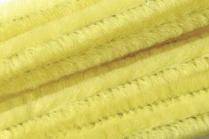 Opakowanie Drucik oplatany 50cm żółty 10szt