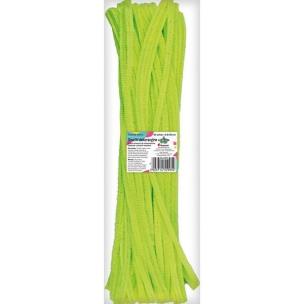 Opakowanie Druciki dekoracyjne 0,6x30cm fluo kanarkowe 50szt