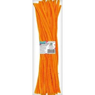 Opakowanie Druciki dekoracyjne 0,6x30cm pomarańcz jasne 50szt