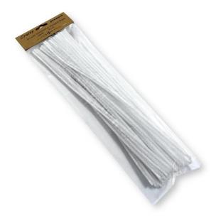 Opakowanie Druciki kreatywne 300x6mm białe 30szt