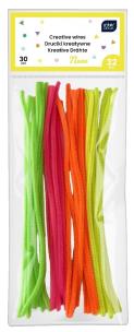 Opakowanie Druciki kreatywne neonowe 30cm 32szt