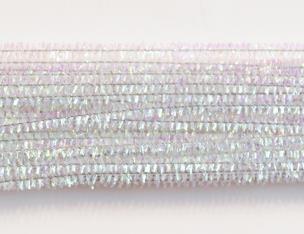 Opakowanie Druciki pluszowe perłowe 6mmx30cm 40szt