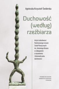 Okładka książki Duchowość (według) rzeźbiarza