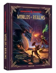 Dungeons & Dragons Worlds & Realms. Autor: Adam Lee. Multiszop.pl Okładka książki Dungeons & Dragons Worlds & Realms