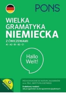 Okładka książki Duża gramatyka niemiecka z ćwiczeniami A1-C1 w.4