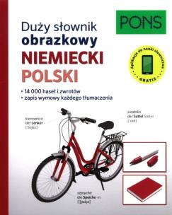 Okładka książki Duży słownik obrazkowy Niemiecki PONS