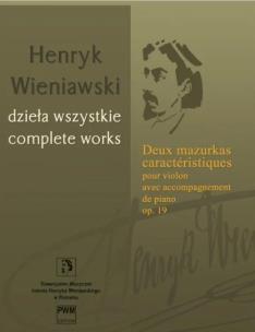 Okładka książki Dwa mazurki charakterystyczne