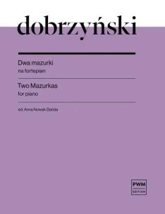 Okładka książki Dwa mazurki na fortepian