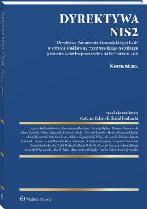 Okładka książki Dyrektywa NIS2. Komentarz
