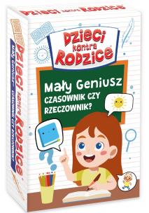 Dzieci kontra Rodzice. Czasownik czy Rzeczownik?. Wydawca: Kangur. Multiszop.pl Opakowanie Dzieci kontra Rodzice. Czasownik czy Rzeczownik?
