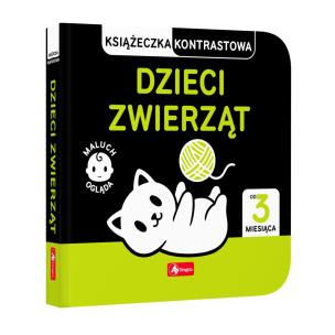 Okładka książki Dzieci zwierząt - książka kontrastowa