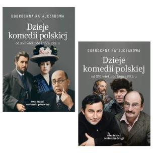 Okładka książki Dzieje komedii polskiej T.3 vol.1-2