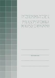Opakowanie Dzienniczek praktycznej nauki zawodu A-102-3
