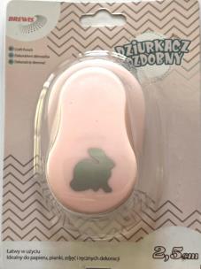 Opakowanie Dziurkacz ozdobny Królik 2.5cm