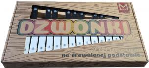 Opakowanie Dzwonki 27-tonowe na drewnianej podstawie