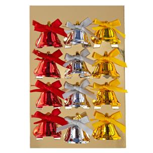 Opakowanie Dzwonki metalowe z kokardką 12szt