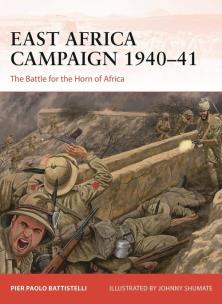 Okładka książki East Africa Campaign