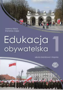 Edukacja obywatelska SBR 1 podręcznik. Autor: Joanna Niszcz, Zając Stanisław. Multiszop.pl Okładka książki Edukacja obywatelska SBR 1 podręcznik