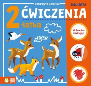 Okładka książki Edulatki. Ćwiczenia 2-latka