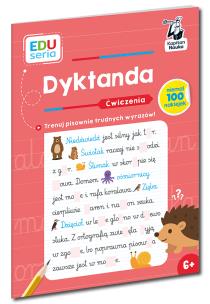 EDUseria. Dyktanda. Ćwiczenia. Kapitan Nauka. Autor: Zarzycka Irena. Multiszop.pl Okładka książki EDUseria. Dyktanda. Ćwiczenia. Kapitan Nauka