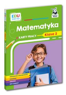 Okładka książki EDUseria. Matematyka. Karty pracy. Klasa 2. Kapitan Nauka