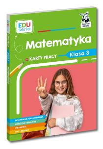 Okładka książki EDUseria. Matematyka. Karty pracy. Klasa 3. Kapitan Nauka