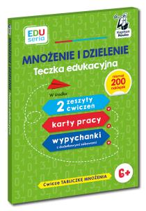 Okładka książki EDUseria. Mnożenie i dzielenie. Teczka edukacyjna