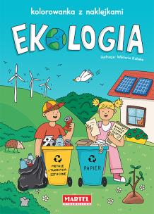 Okładka książki Ekologia. Kolorowanka z naklejkami