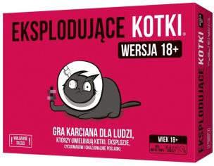 Okładka książki Eksplodujące Kotki: Edycja tylko dla dorosłych
