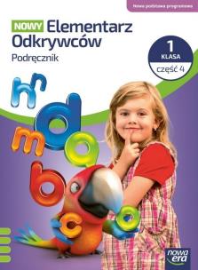 Okładka książki Elementarz odkrywców Nowy 1 podręcznik cz.4 NPP