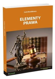 Okładka książki Elementy prawa podręcznik w.3