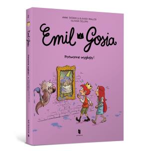 Okładka książki Emil i Gosia. Potworne wygłupy!