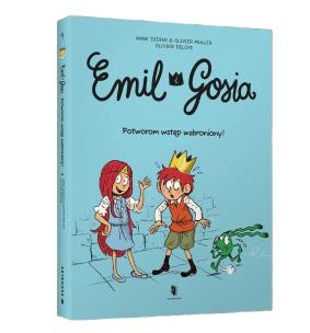 Emil i Gosia. Potworom wstęp wzbroniony. Autor: Didier Anne, Muller Olivier. Multiszop.pl Okładka książki Emil i Gosia. Potworom wstęp wzbroniony