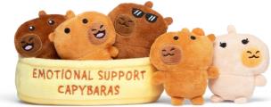 Opakowanie Emotional Support Kapibary na poprawę humoru