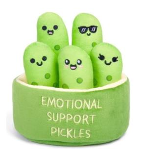 Opakowanie Emotional Support piklowane ogórki