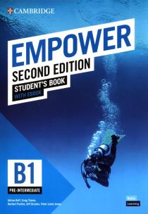 Empower Pre-intermediate B1 Student's Book with eBook. Autor: Doff Adrian, Thaine Craig, Puchta Herbert, Stranks Jeff, Lewis-Jones Peter. Multiszop.pl Okładka książki Empower Pre-intermediate B1 Student's Book with eBook