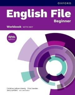 Okładka książki English File 5E Beginner WB + klucz