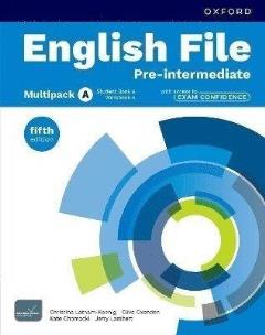 Okładka książki English File 5E Pre-Intermediate Multipack A...