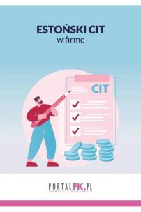 Okładka książki Estoński CIT w firmie