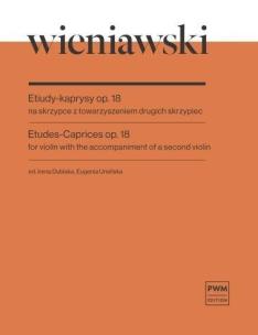 Okładka książki Etiudy-kaprysy op. 18