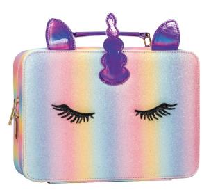 Opakowanie Etui do makijażu dziecięcego z brokatem