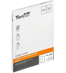 Opakowanie Etykiety samoprzylepne NO.Y030 YANDA