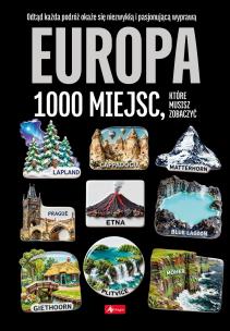 Okładka książki Europa 1000 miejsc
