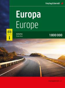 Europa Atlas samochodowy 1:800 000. Wydawca: Freytag&berndt. Multiszop.pl Opakowanie Europa Atlas samochodowy 1:800 000