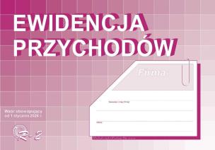 Opakowanie Ewidencja przychodów R-2