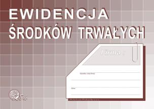 Opakowanie Ewidencja środków trwałych K-8u