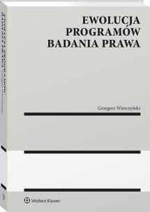 Okładka książki Ewolucja programów badania prawa